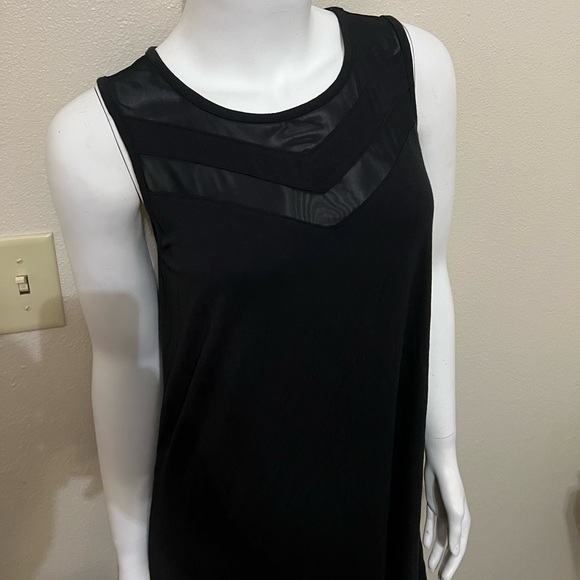 3/$15 Maurice’s Black Sheer Top Black Dress - Picture 3 of 5